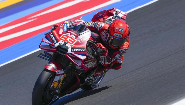 Marc Márquez, en el Gran Premio de San Marino