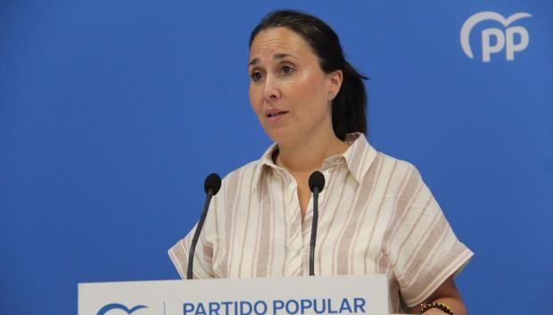 La portavoz del Partido Popular de Castilla-La Mancha, Alejandra Hernández