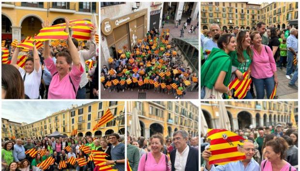 Armengol asiste con regularidad a actos de la OCB como la Diada per la Llengua, como la de 2024