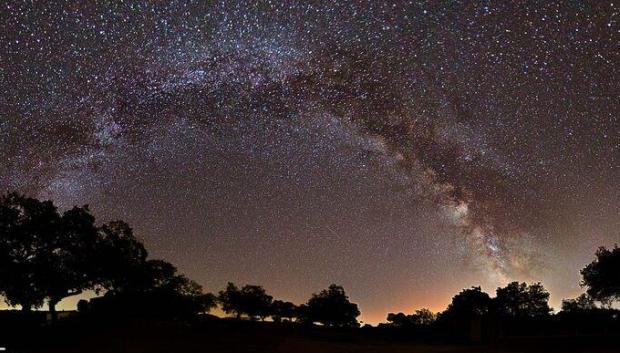 Cielo estrellado en Fregenal de la Sierra
