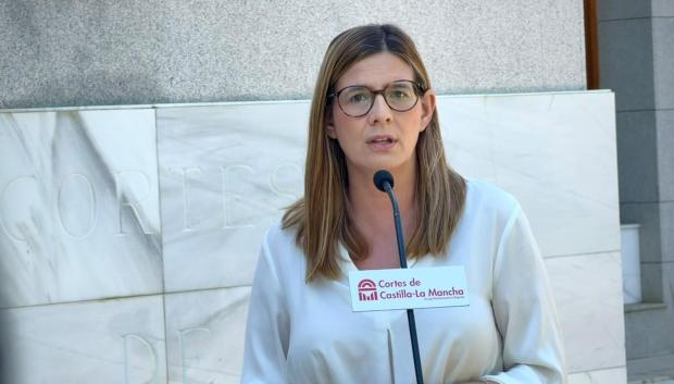 (Foto de ARCHIVO)
Carolina Agudo en rueda de prensa