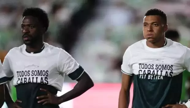 Mbappé y Vinicius