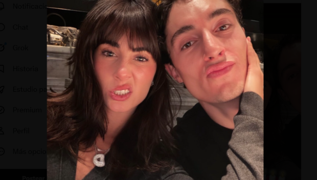 La cantante Aitana Ocaña y su novio, el creador de contenido Plex