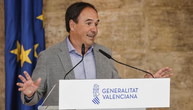 Imagen del presidente de la Generalitat, Juanfran Pérez Llorca