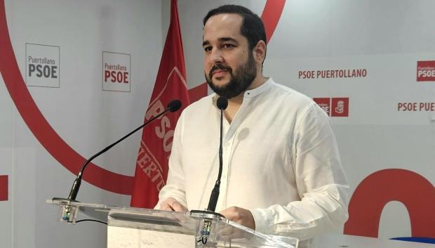 El secretario general del PSOE de Puertollano (Ciudad Real), Miguel Ángel González Caballero
