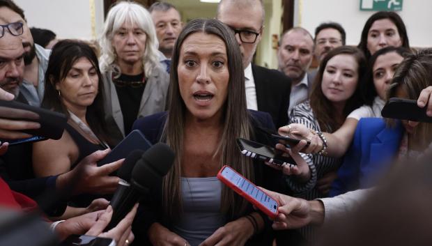 La portavoz de Junts en el Congreso, Míriam Nogueras