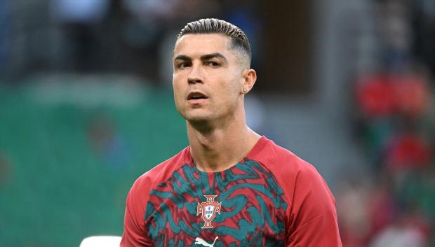 Cristiano Ronaldo, en una imagen de archivo con la selección portuguesa