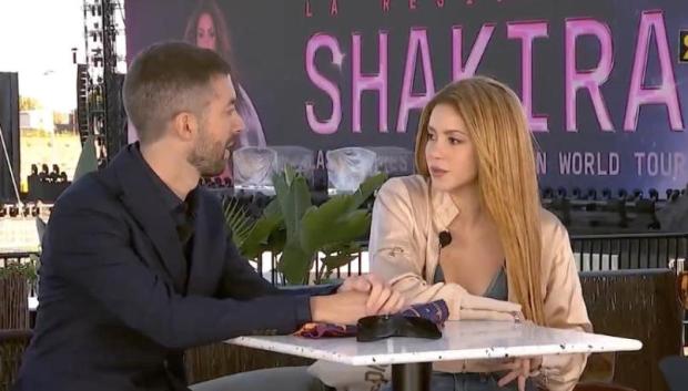 Shakira con David Broncano