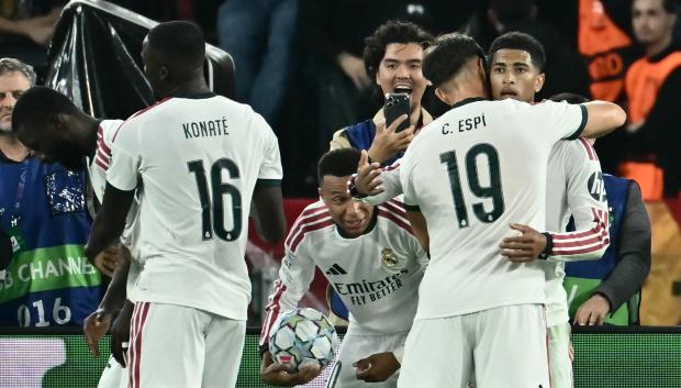 El Real Madrid remontó en siete minutos ante la Roma