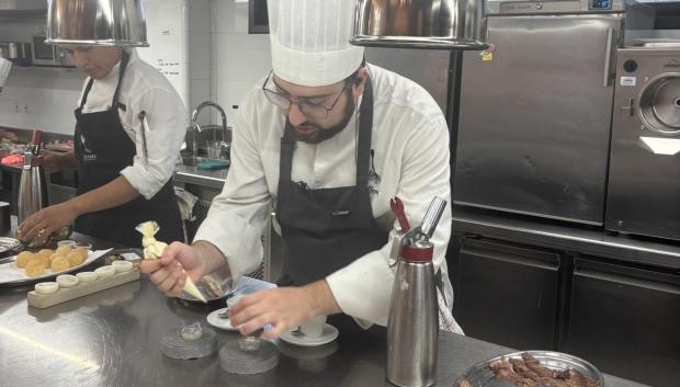 La cocina del restaurante