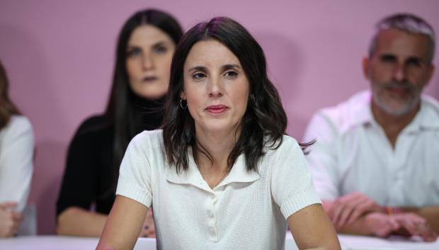 La secretaria política de Podemos y eurodiputada, Irene Montero