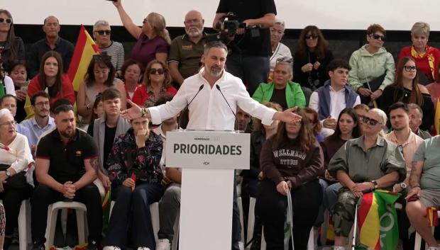 Acto de precampaña de Santiago Abascal en las Islas Baleares