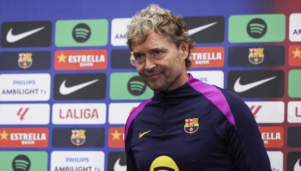 Marcus Sorg, durante la rueda de prensa previa a aquel Barcelona - Real Madrid
