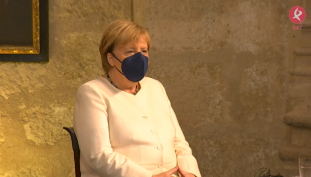 Angela Merkel, canciller federal alemana.