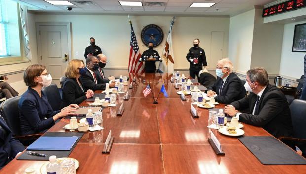 Panorámica de la reunión bilateral en Washington DC