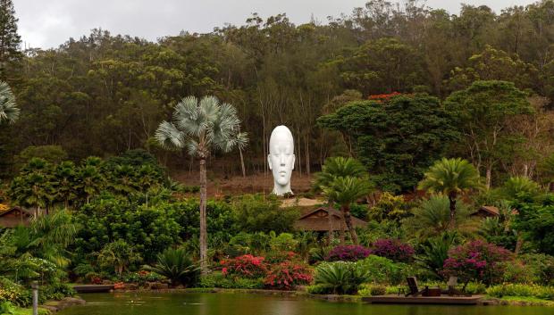 Escultura «Lanai», de Jaume Plensa, en Hawai