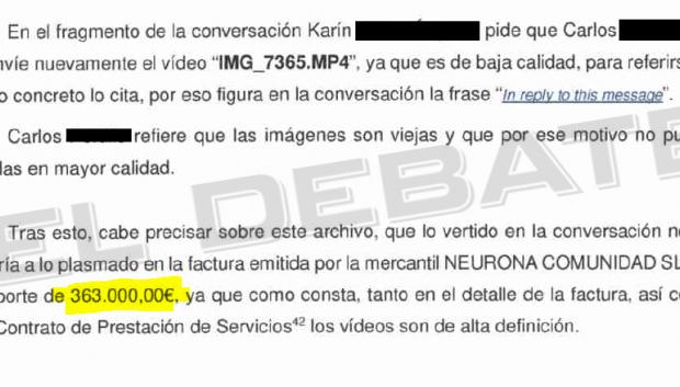 Detalle del informe de la UDEF sobre los chat de Telegram de Podemos en Neurona