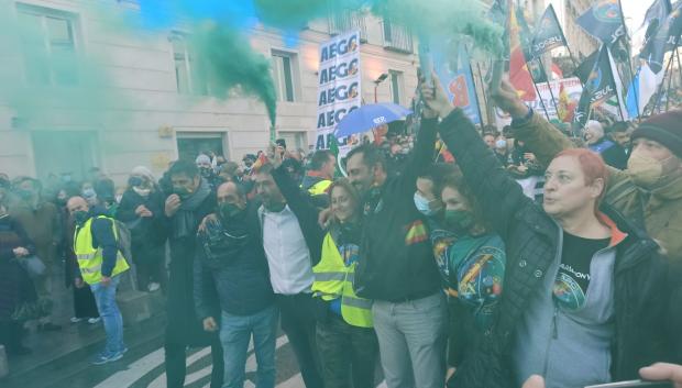 Marcha convocada por la plataforma «No a la España insegura»