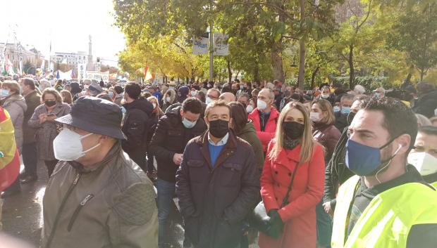 Marcha convocada por la plataforma «No a la España insegura»