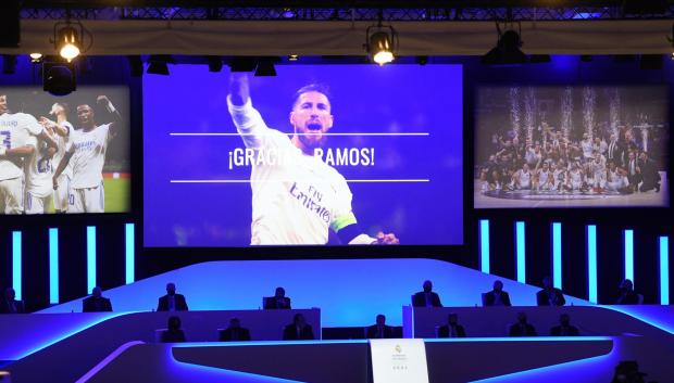 En la Asamblea del Real Madrid de este año se le dio las gracias al excapitán, Sergio Ramos