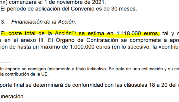 Cantidad que percibirá esta acción anunciada en el BOE