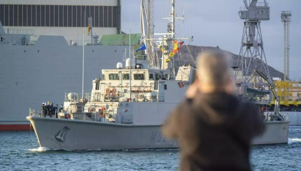 Cazaminas 'Sella', del Ejército español