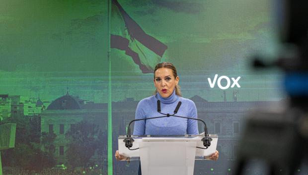 Patricia Rueda es diputada de Vox en la Cámara Baja por Málaga