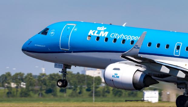 La compañía KLM suspendió sus vuelos a Kiev