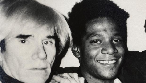 Basquiat junto a su amigo Warhol