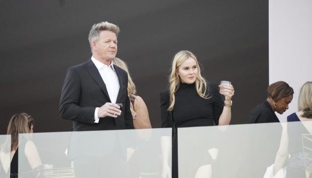 Gordon Ramsay, durante la boda de Brooklyn Beckham y Nicola Peltz