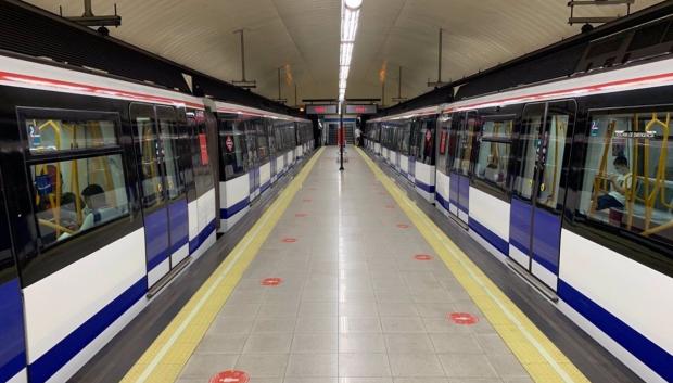 Imagen de una estación de Metro de Madrid