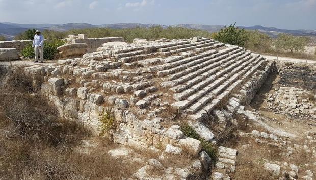 Templo de Augusto en Samaria-Sebaste
