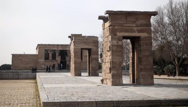 11/02/2020 Templo de Debod del antiguo Egipto en el Parque del Oeste junto al Paseo del Pintor Rosales, en Madrid (España) a 11 de febrero de 2020.
POLITICA 
Eduardo Parra - Europa Press