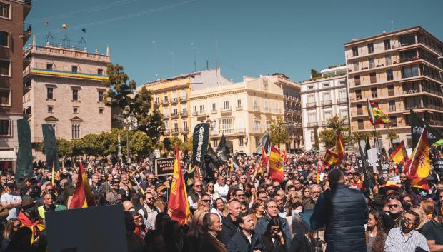 Fuentes del sindicato Solidaridad aseguran que el pasado dos de abril se concentraron entre 2.500 y 3.000 personas en Valencia