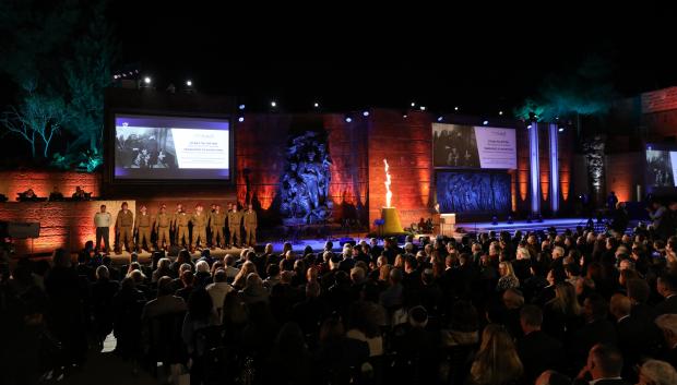 Israel conmemora el Día de la Memoria del Holocausto en la víspera del 27 de abril