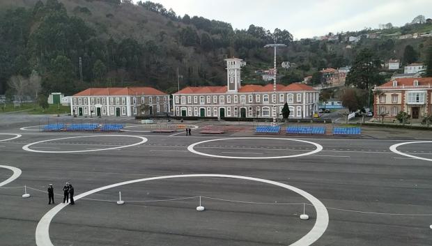 La Escuela de Especialidades se encuentra en La Graña, Ferrol (La Coruña)
