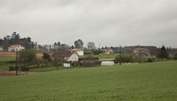 Vista de Santa Mariña de la Parada, localidad natal de Isabel Zendal