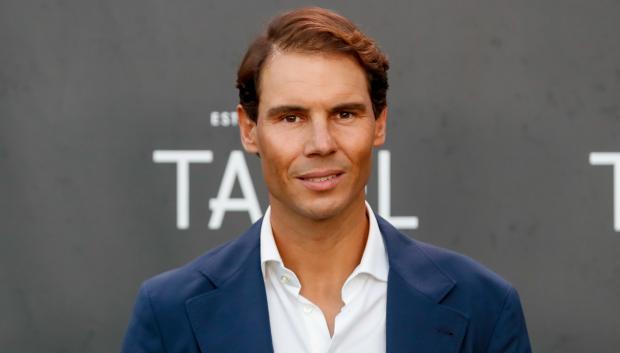 Tennisplayer Rafael Nadal during the presentation of the headquarters of the Tatel restaurantin Beverly Hills and Bahrain. Madrid October 19, 2021