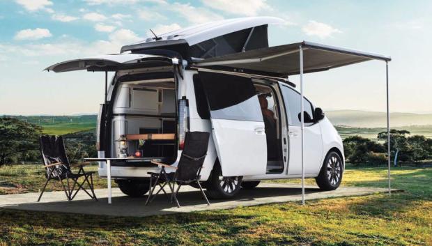 Hyunda Staria Lounge Camper, una dura rival para la VW California.