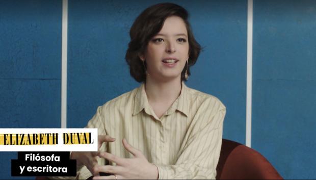 Elizabeth Duval, en el documental