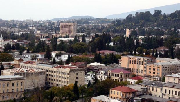 Vista de Sujumi, la principal ciudad de Abjasia