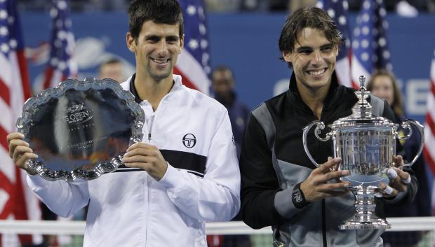 En 2010, y en Nueva York, fue la primera final de Grand Slam entre Djokovic y Nadal