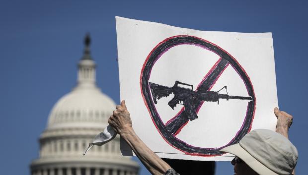 Manifestación contra armas Washington EEUU