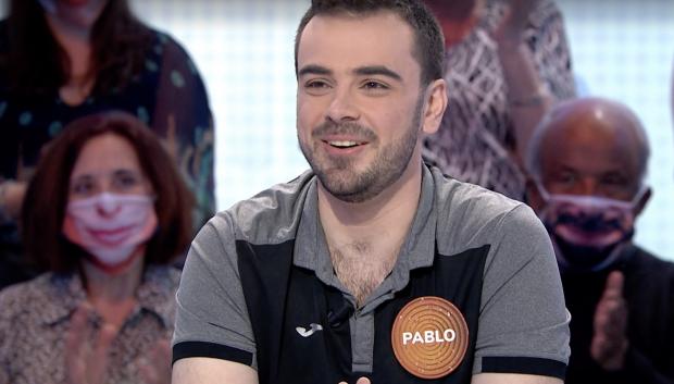 Pablo Díaz, en el programa número 500 de 'Pasapalabra'