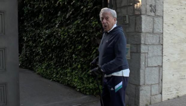 Mario Vargas Llosa in Madrid 01 July 2022