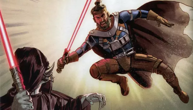 The Star Wars: Kane Starkiller contra el Caballero Sith