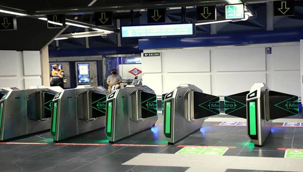 Los tornos de la estación de Metro de Gran Vía premiados en Londres