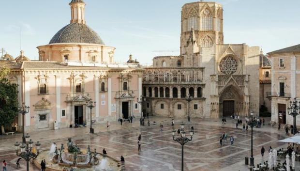 Vista de la Catedral de Valencia