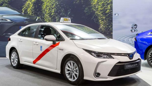 Toyota sigue siendo la marca más vendida como taxi en Madrid