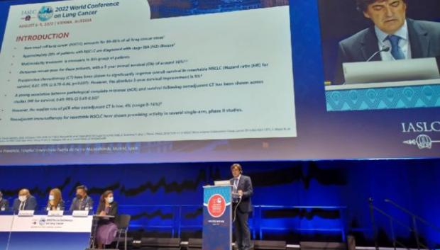 El Dr. Mariano Provencio en el Congreso Mundial de Pulmón IASLC 2022 en Viena